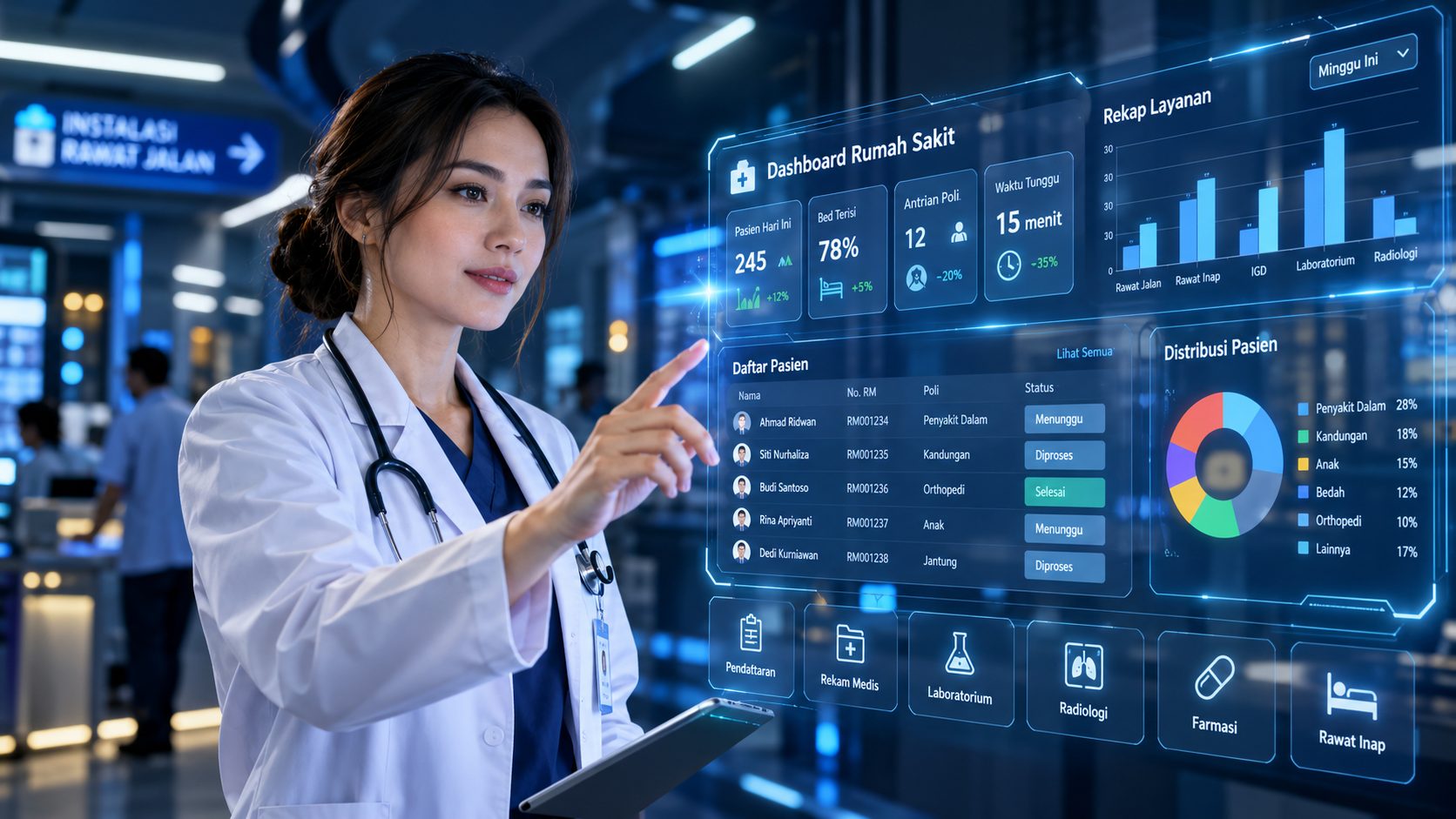 Dokter dan Dashboard SmartRS v.5